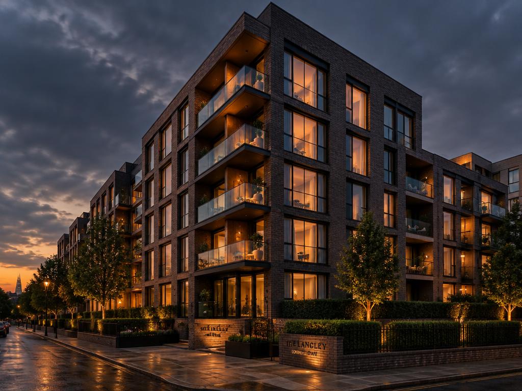 Completed residential development in London